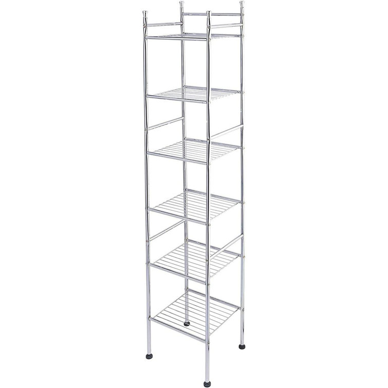 Rebrilliant Laekyn Steel Freestanding Bathroom Shelves Wayfair